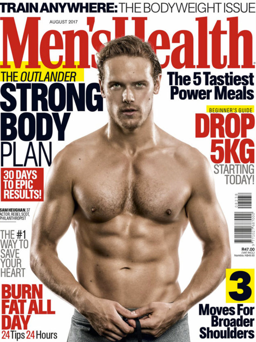 Portada Men's Health South Africa