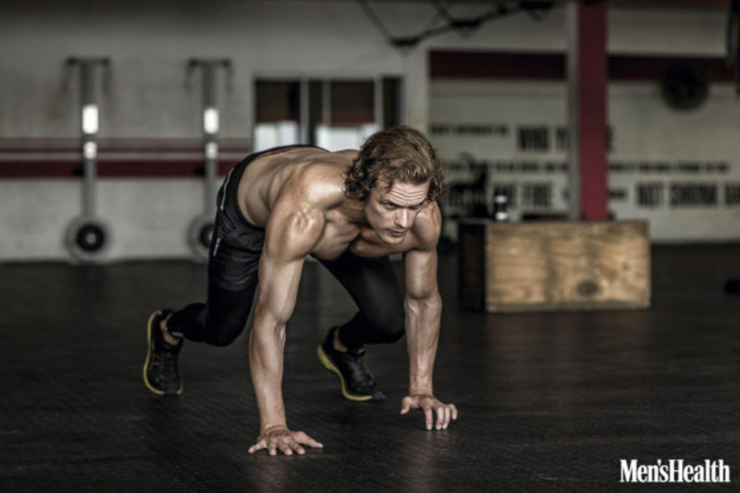 El entrenamiento de Sam Heughan