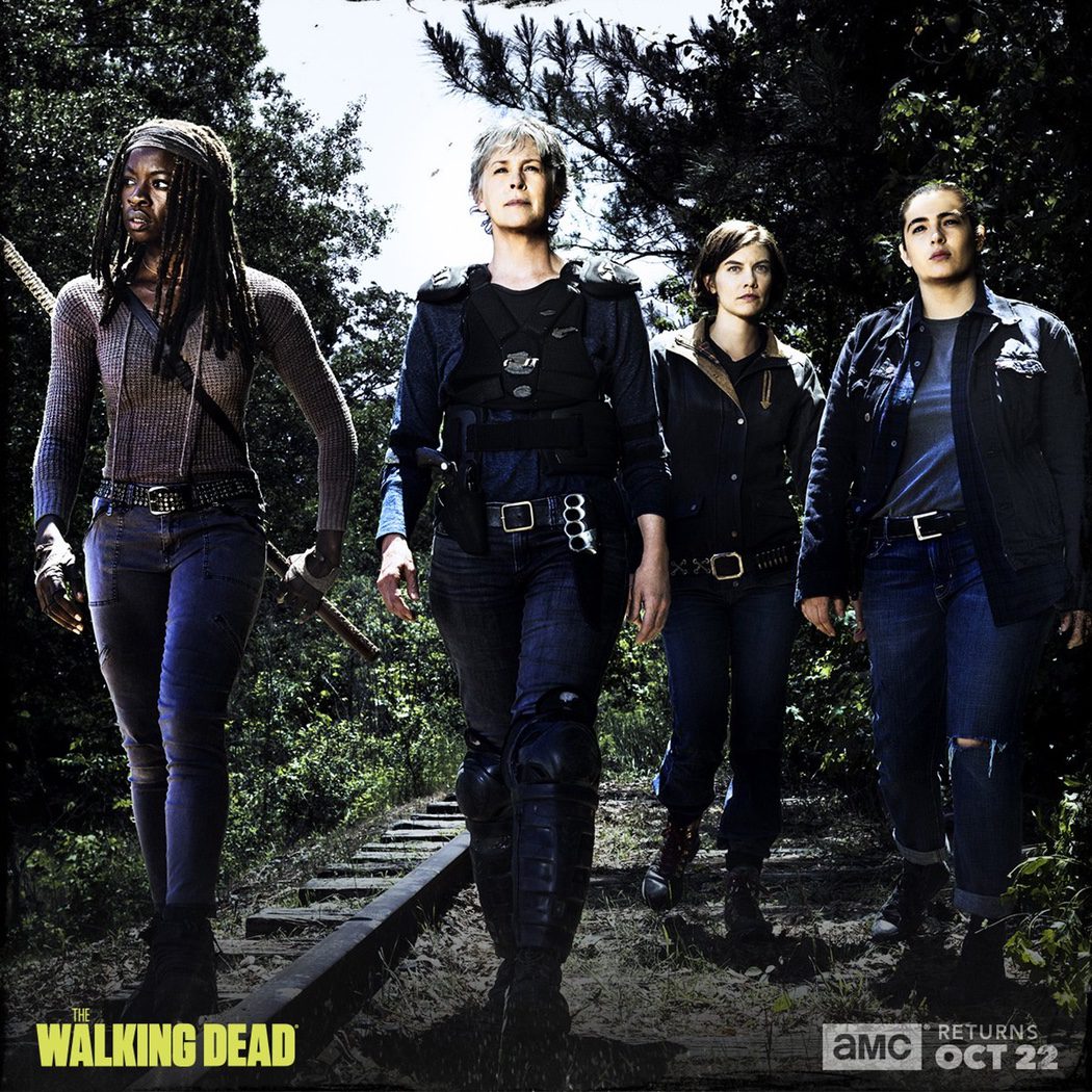 Michonne, Carol, Maggie y Tara