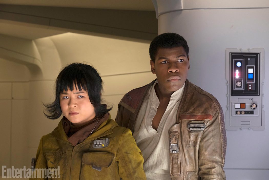 Finn junto a Rose Tico, un nuevo personaje