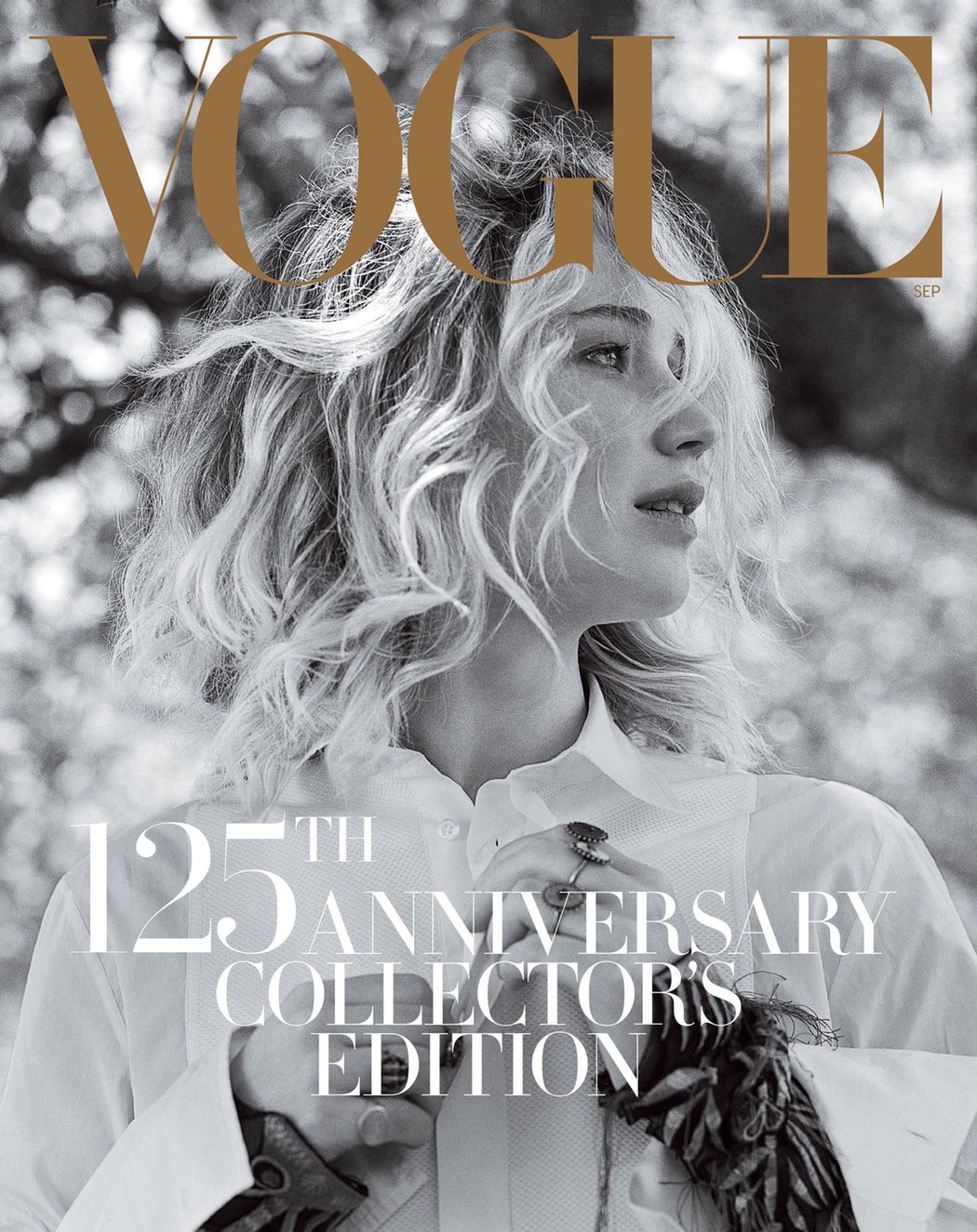 Jennifer Lawrance para la portada de septiembre de Vogue