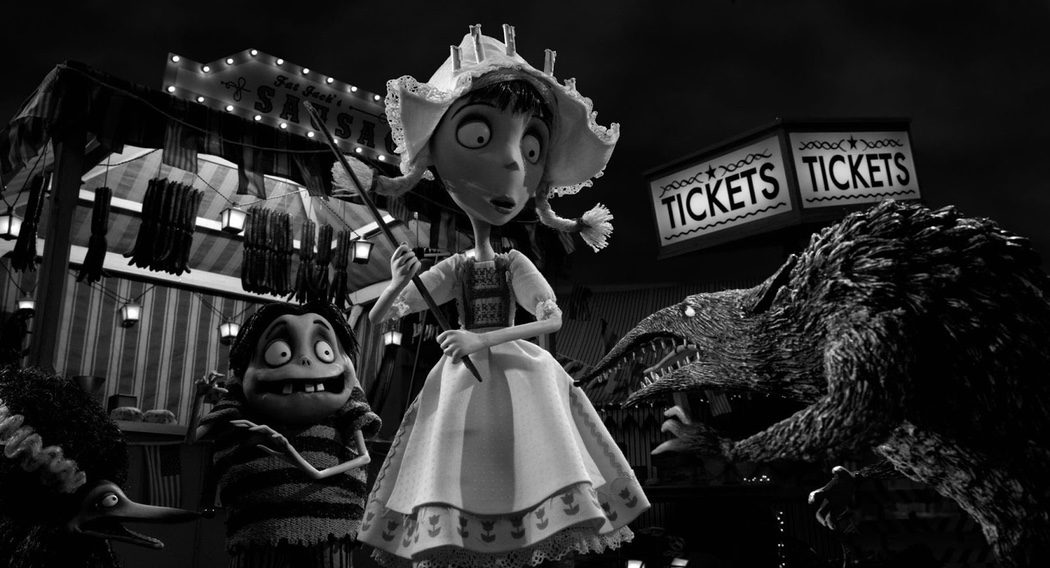 El ataque de los monstruos en la feria en 'Frankenweenie'