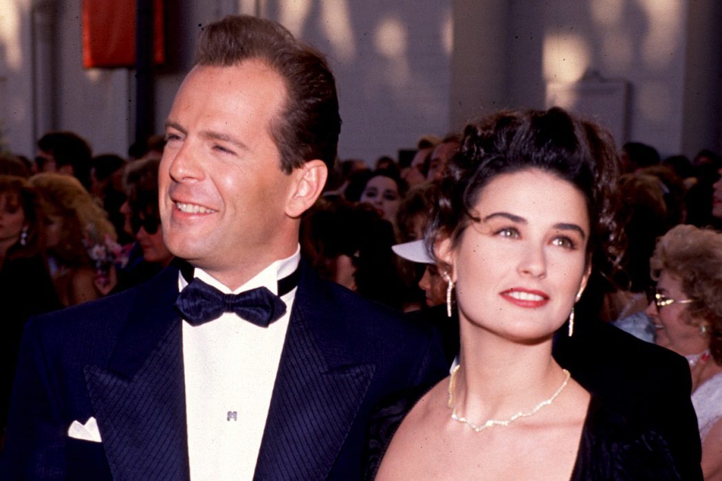 Bruce Willis y Demi Moore