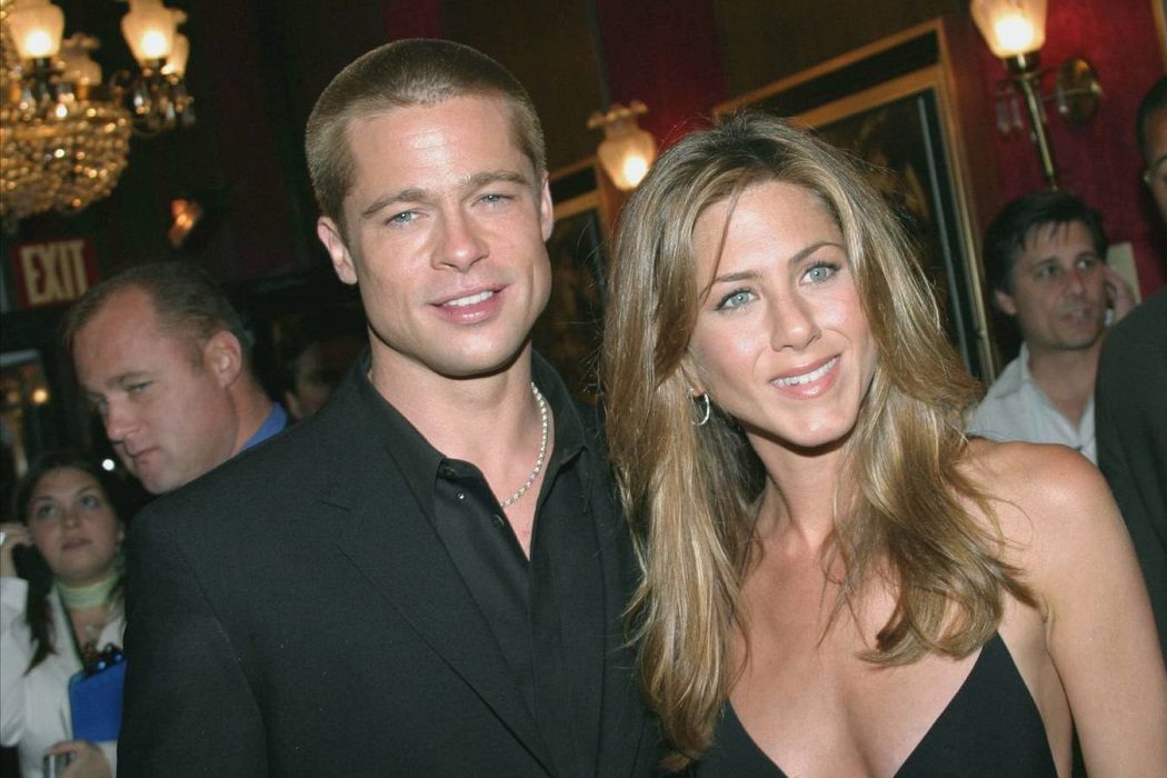 Jennifer Aniston y Brad Pitt