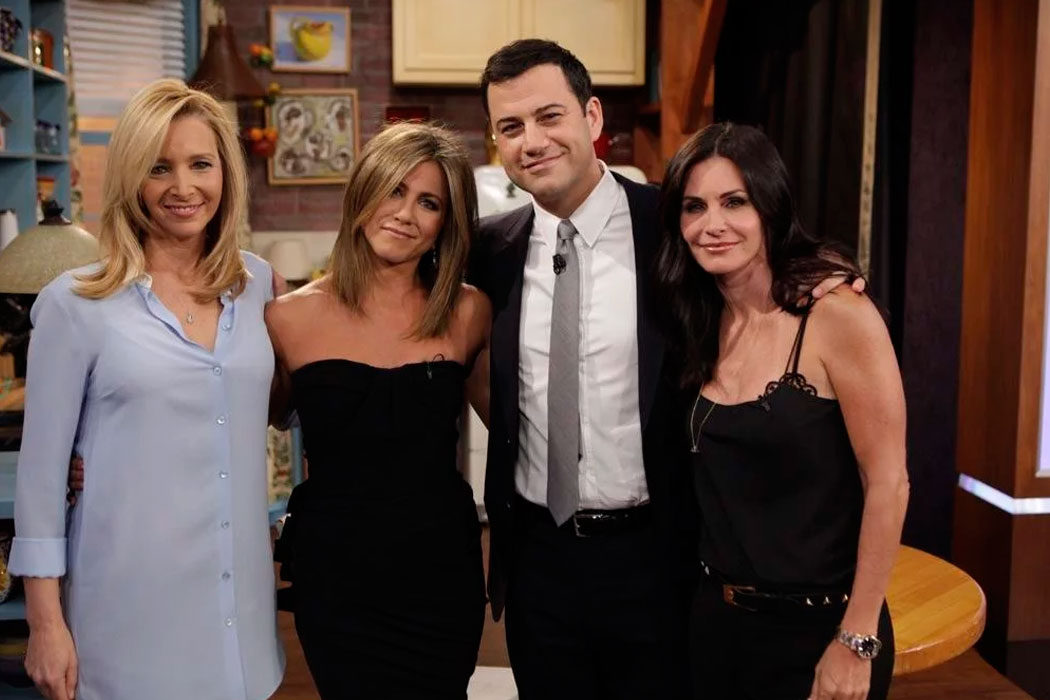 'Jimmy Kimmel Live' - Cox, Kudrow y Aniston