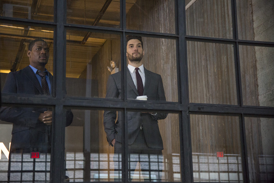 Jason R. Moore y Ben Barnes en 'The Punisher'