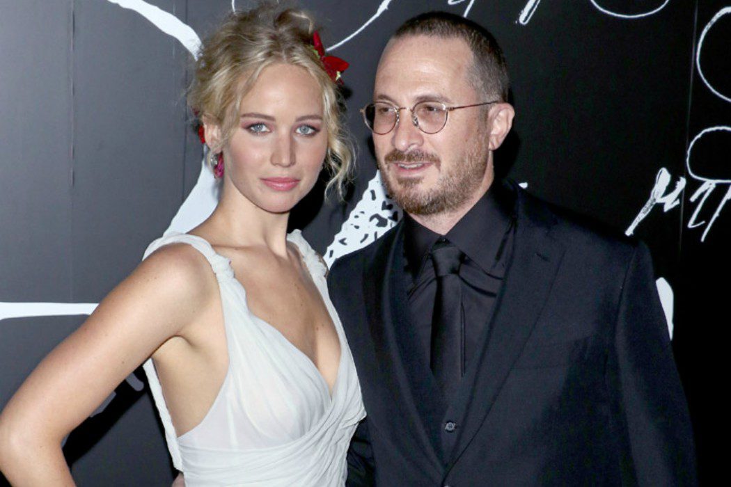 Jennifer Lawrence y Darren Aronofsky