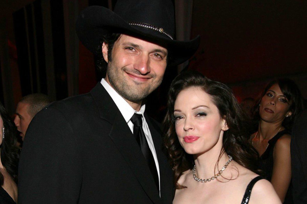 Rose McGowan y Robert Rodriguez