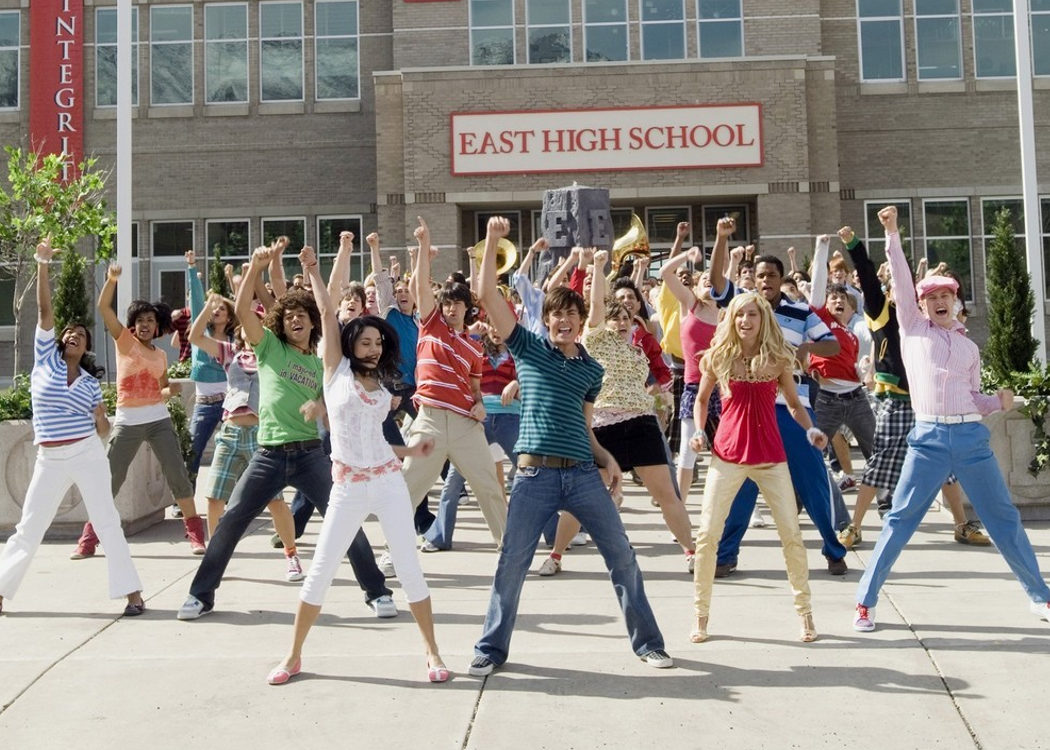 La duración del rodaje en el East High School