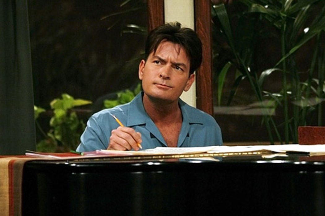 Charlie Harper en 'Dos hombres y medio'