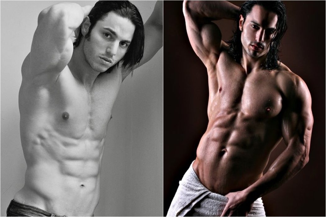 Andrei Claude muestra sus abdominales