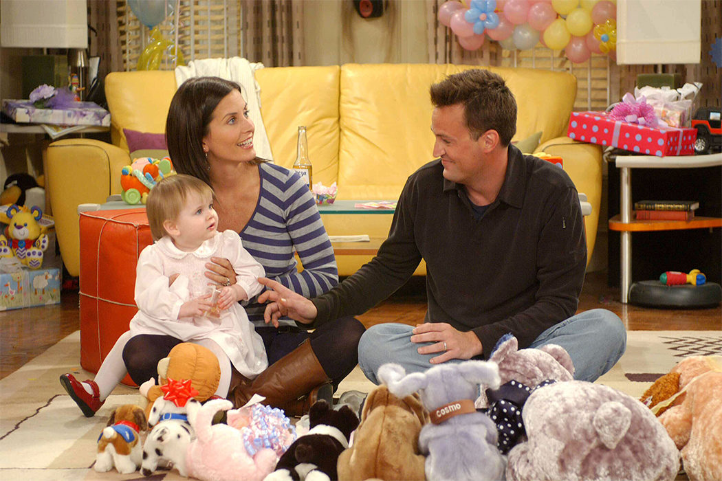 Chandler y Monica