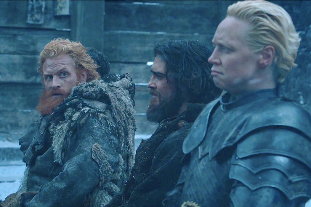 Tormund y Brienne de Tarth