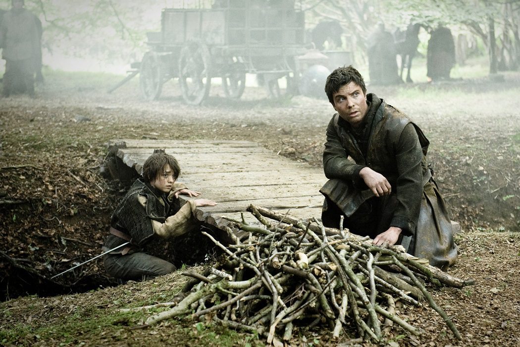 Arya y Gendry