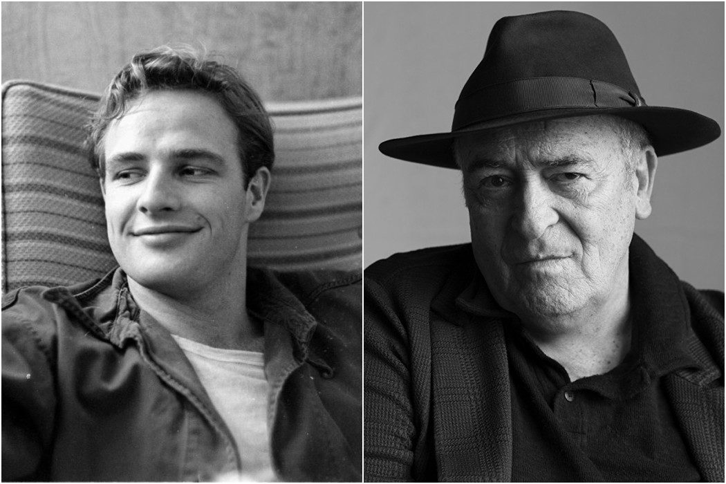 Marlon Brando y Bernardo Bertolucci