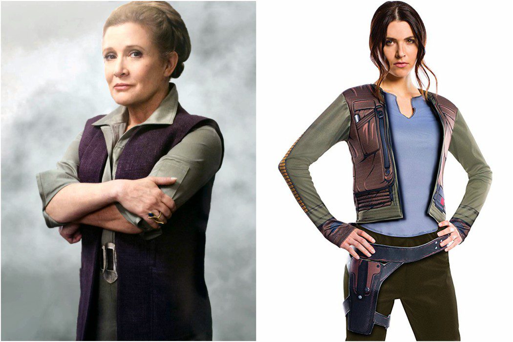 Jyn Erso o la General Organa de 'Star Wars'