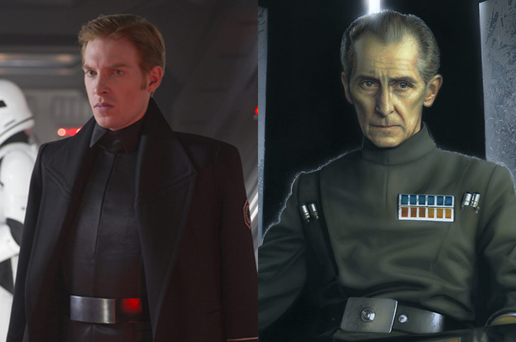 General Hux y Gran Moff Tarkin