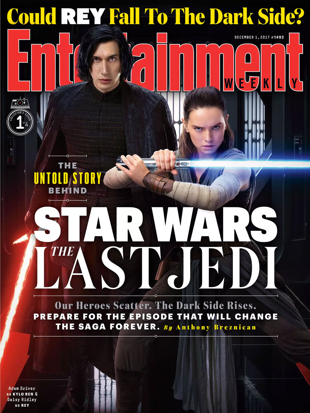 Portada Nº1 - Kylo Ren y Rey