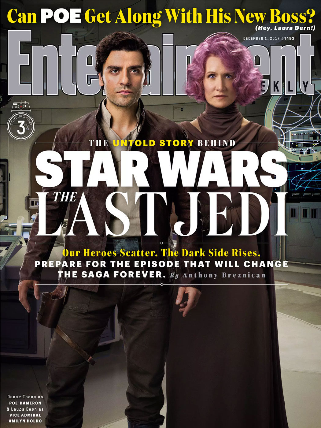 Portada Nº3 - Poe Dameron y Amilyn Holdo