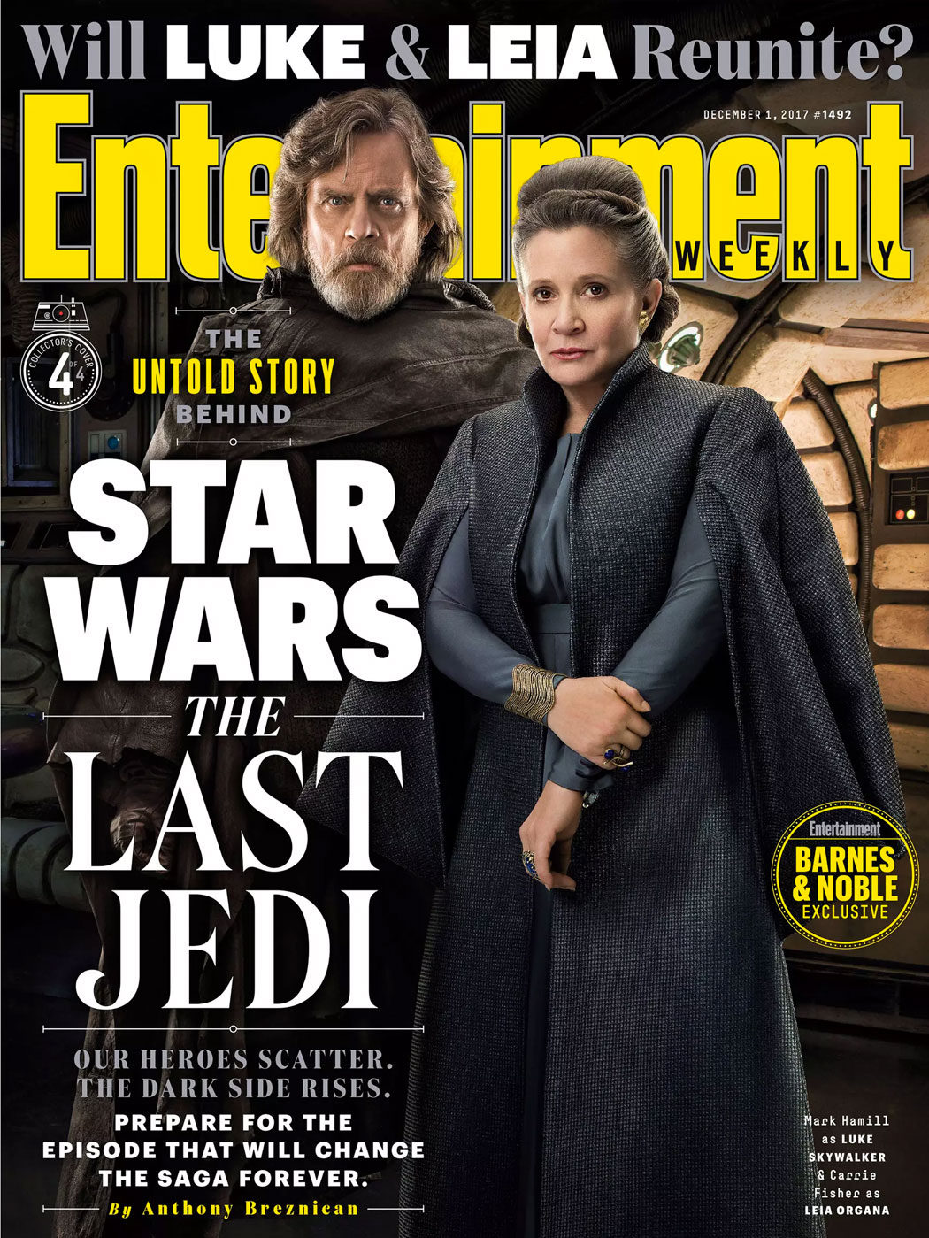 Portada Nº4 - Luke Skywalker y Leia