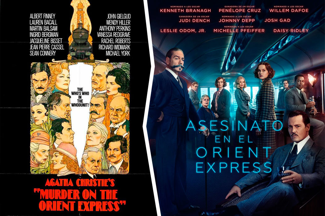 Asesinato en el Orient Express (1974) y (2017)