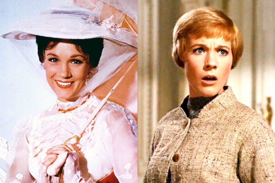 Julie Andrews enlazó un trabajo con otro