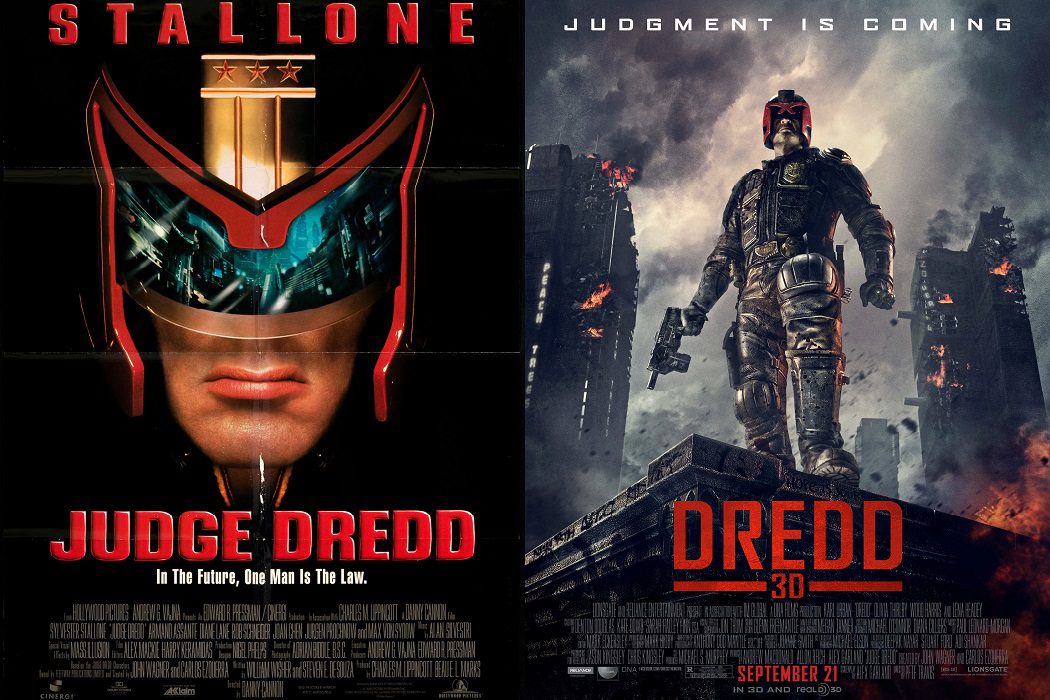 'Juez Dredd' (1995) vs. 'Dredd' (2012)