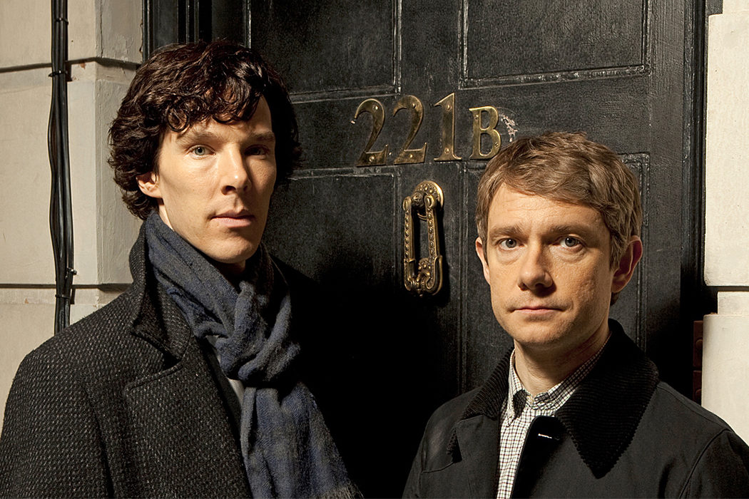 Martin Freeman y Benedict Cumberbatch - 'Sherlock'