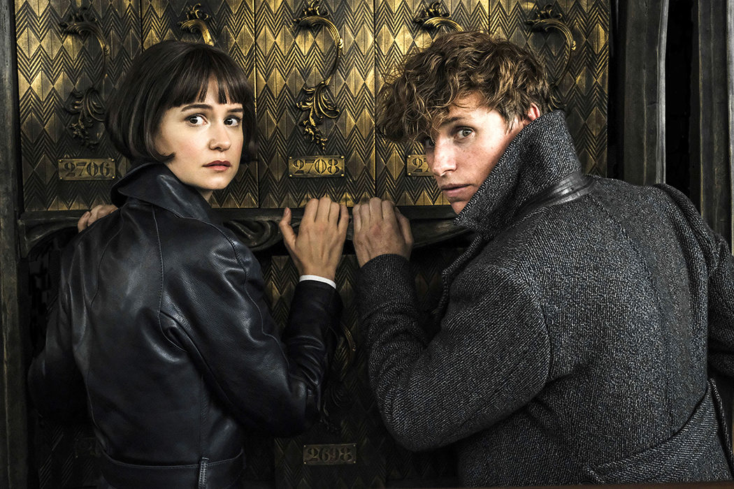 Tina Goldstein y Newt Scamander