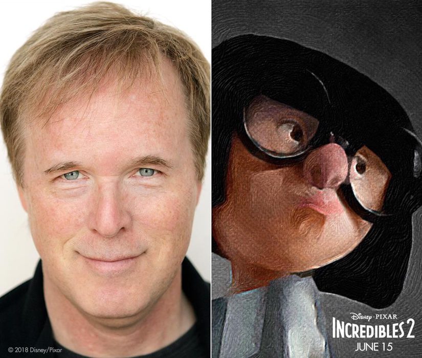 Brad Bird es Edna Moda