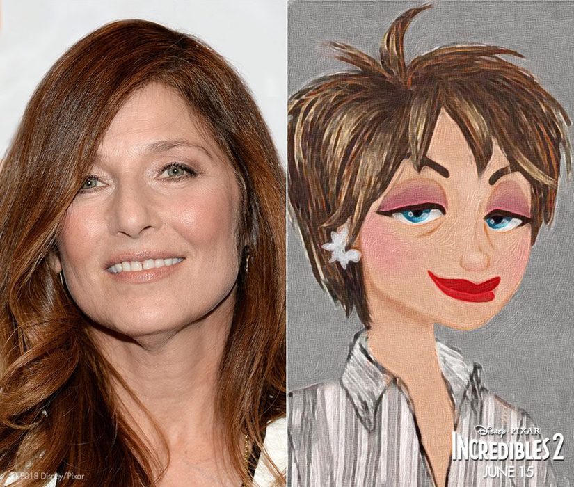 Catherine Keener es Evelyn Deavor