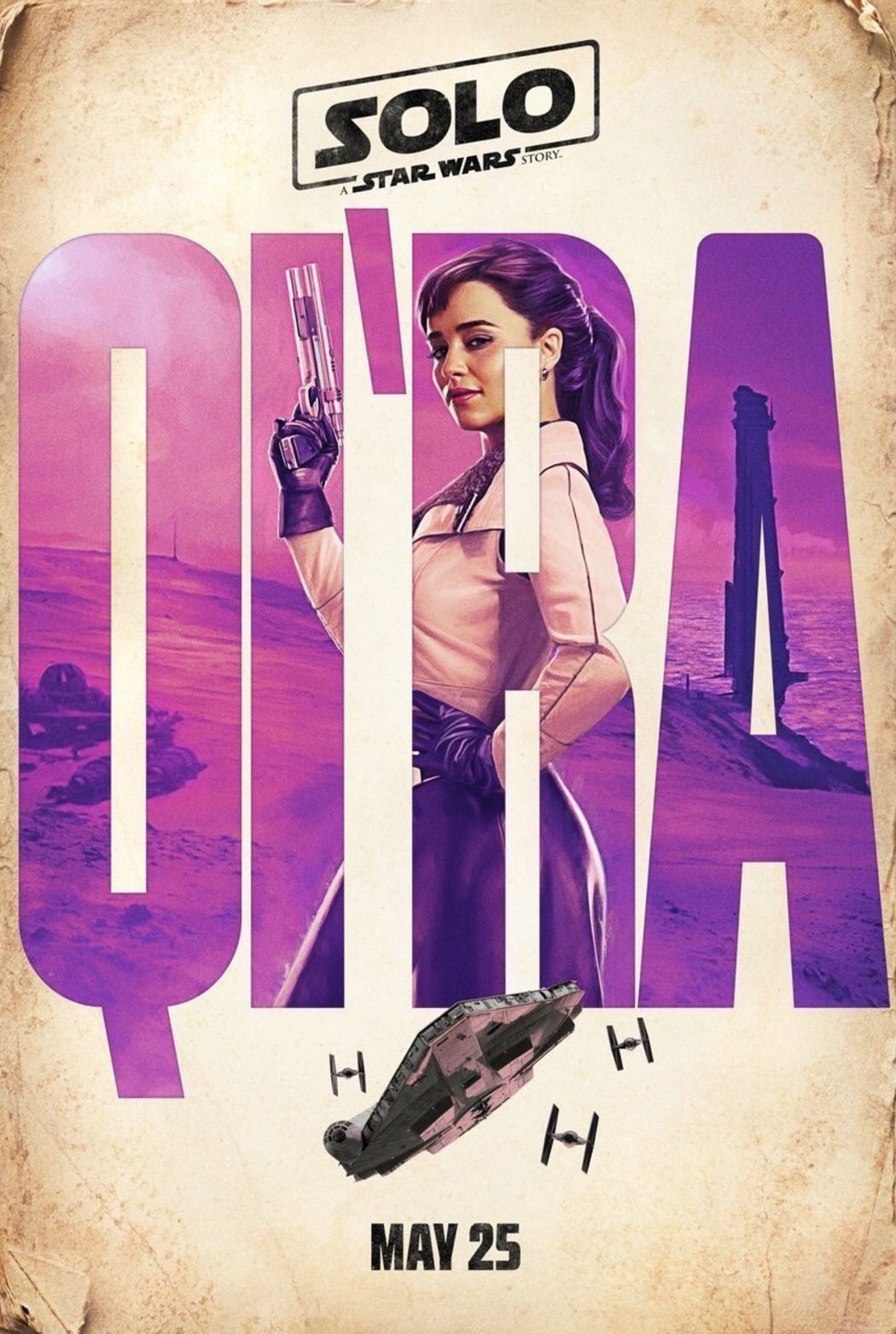 Qi'Ra (Emilia Clarke)