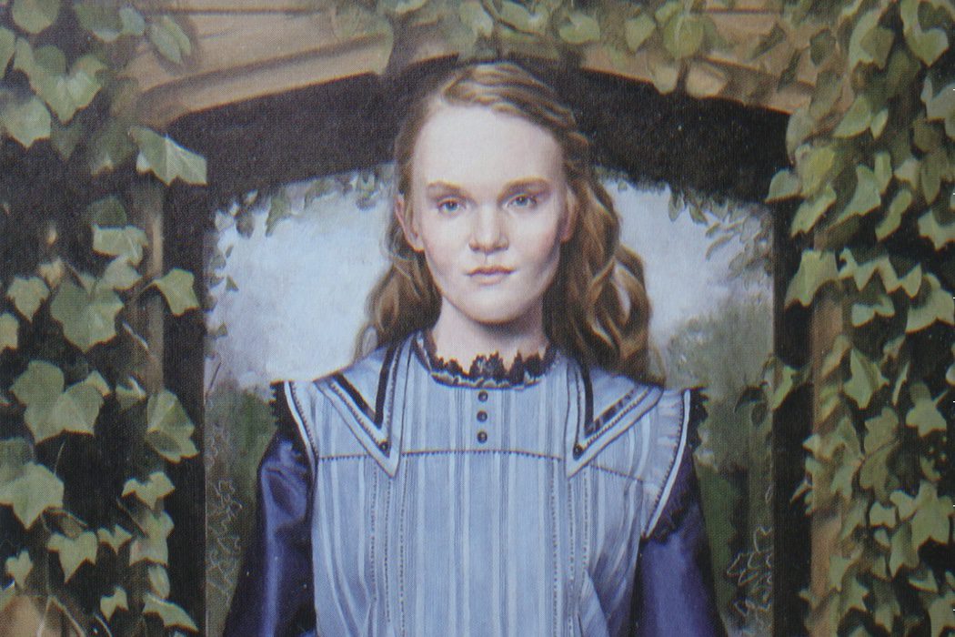 Сестра дамблдора. Портрет Арианы Дамблдор.