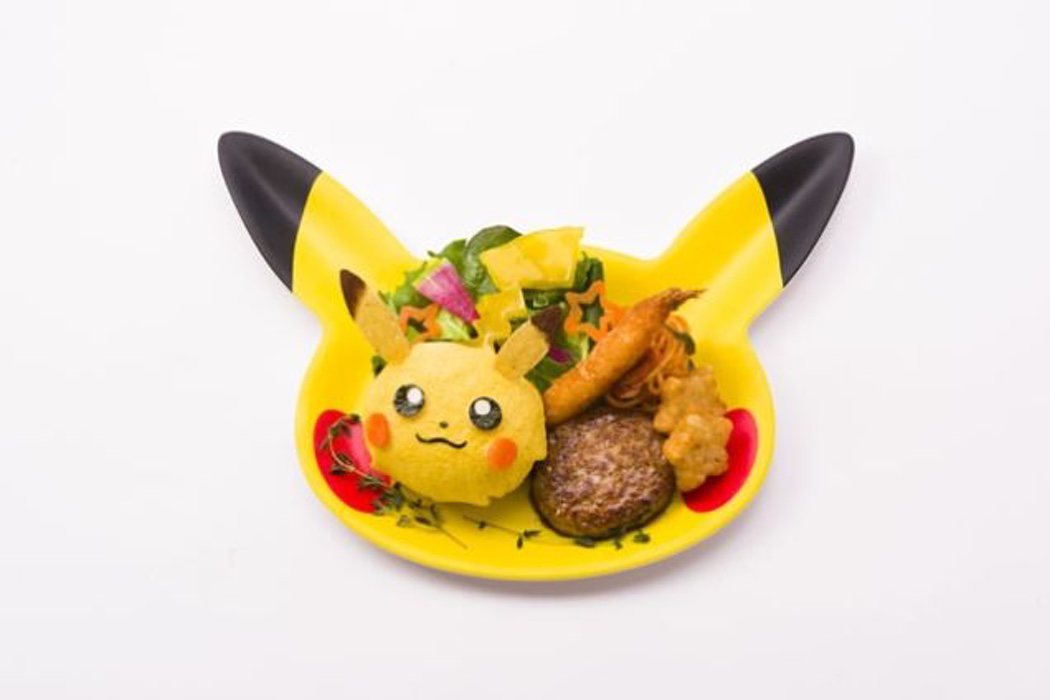 Menú Pikachu del Pokémon Café