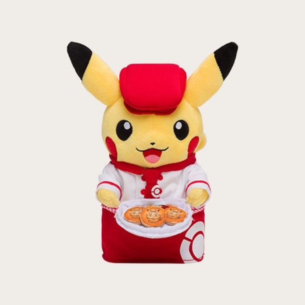 Peluche de Pikachu del Pokémon Café