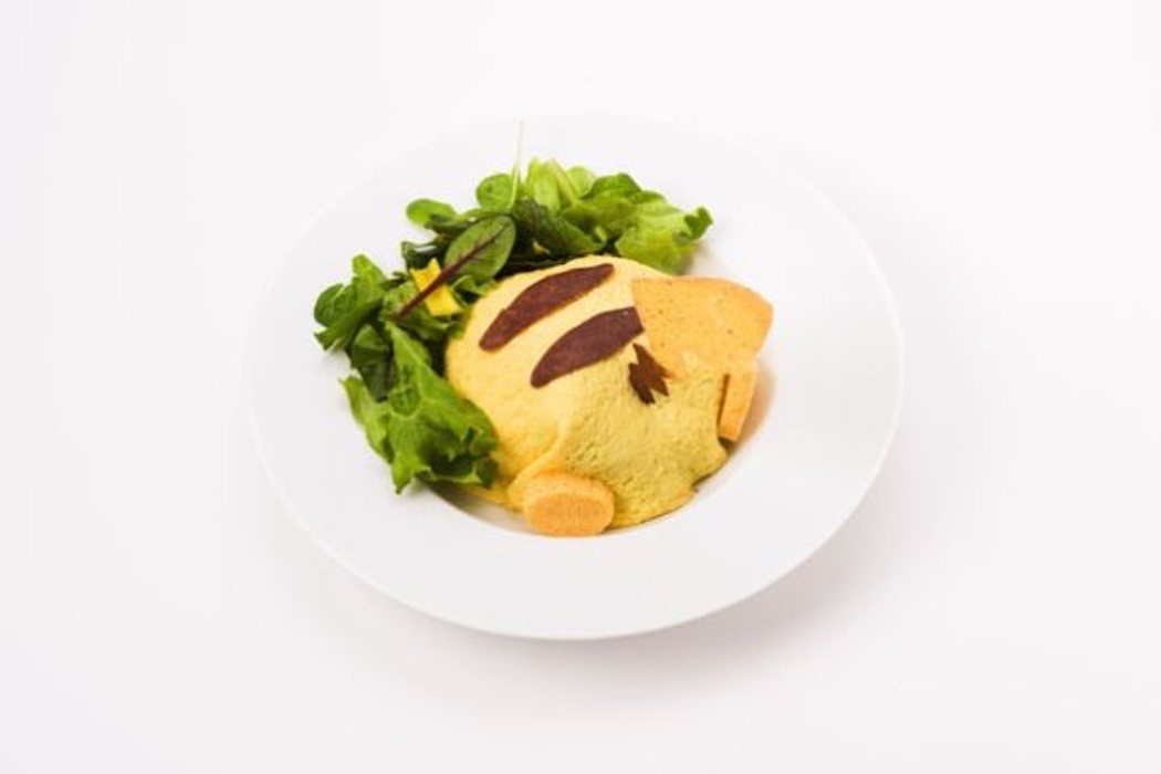 Ensalada Pikachu del Pokémon Café