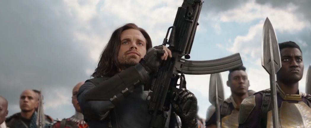 El nuevo brazo de Bucky