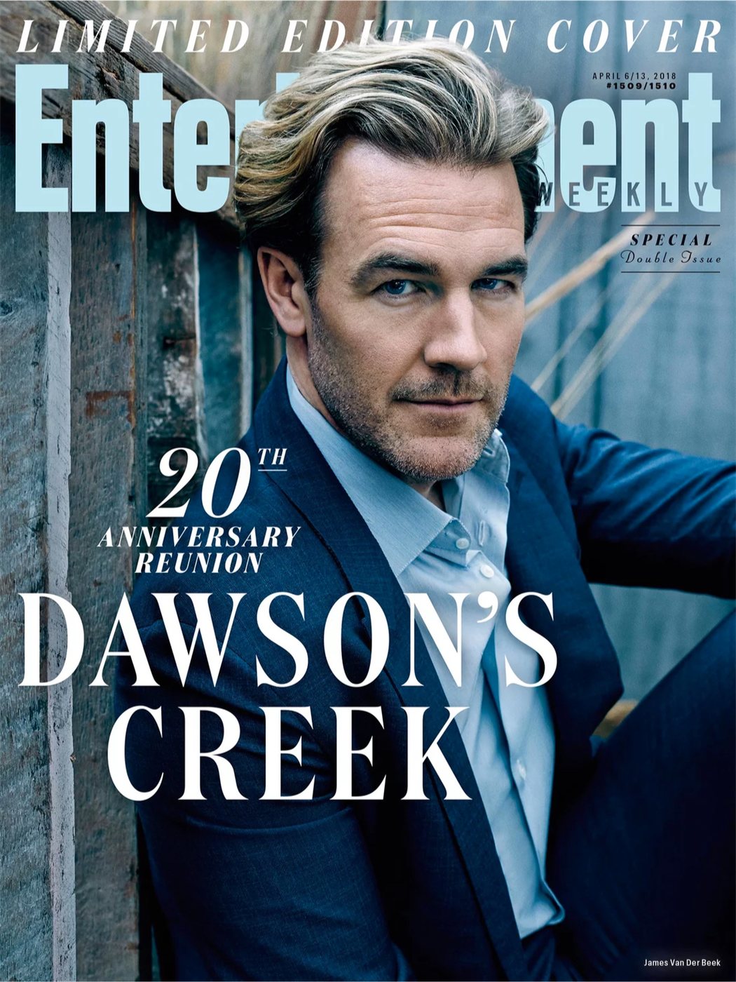 James Van Der Beek para Entertainment Weekly