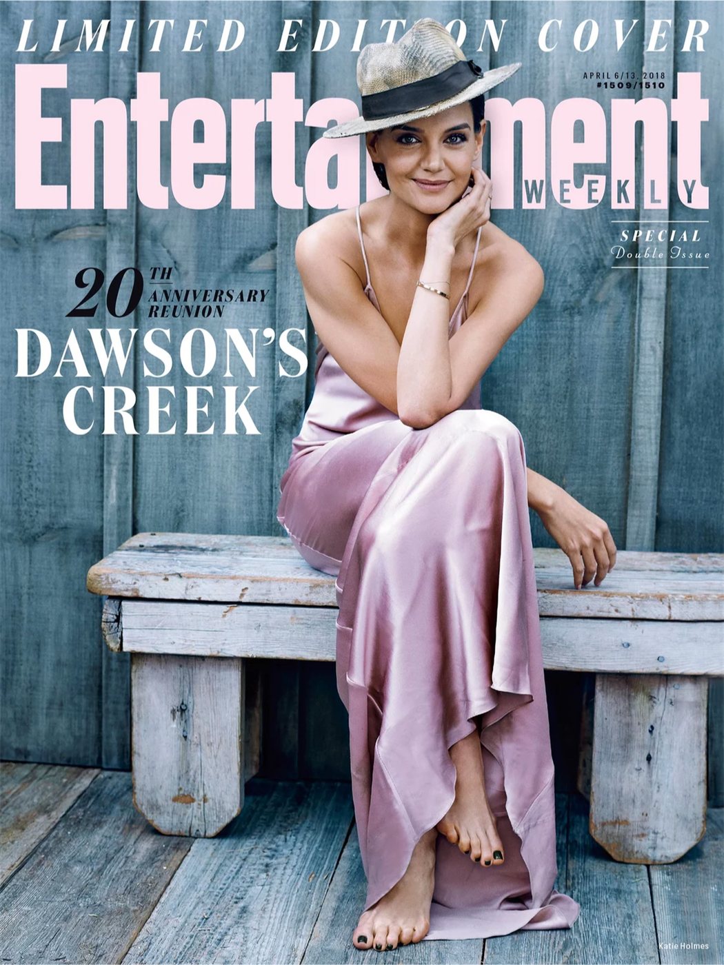 Katie Holmes para Entertainment Weekly