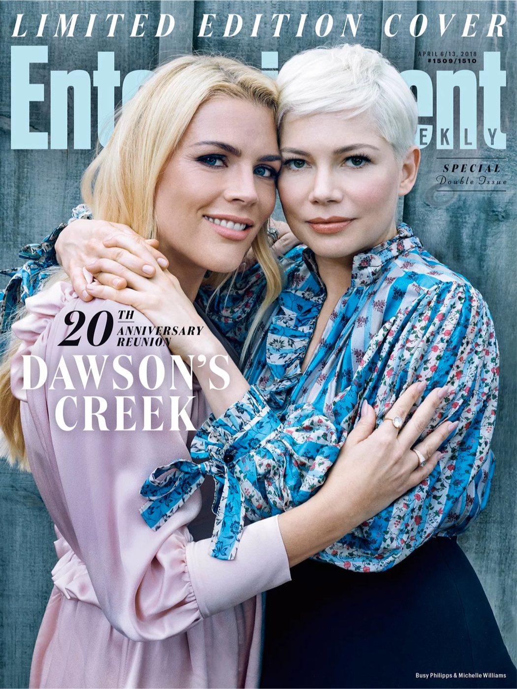 Busy Phillipps y Michelle Williams para Entertainment Weekly