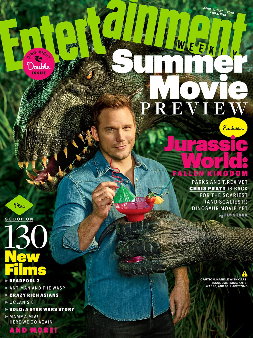 'Jurassic World: El reino caído' para Entertainment Weekly