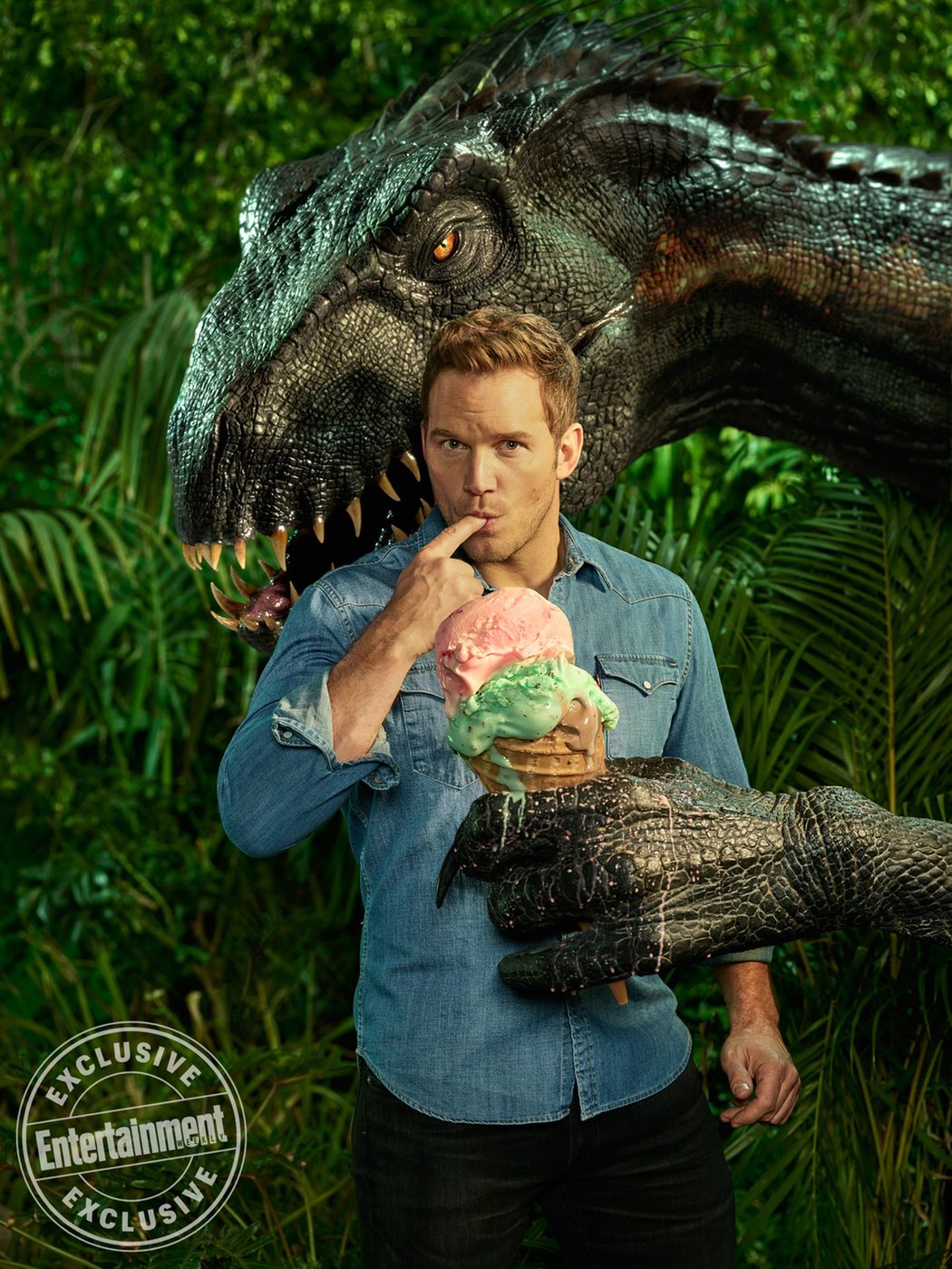 'Jurassic World: El reino caído' para Entertainment Weekly #2