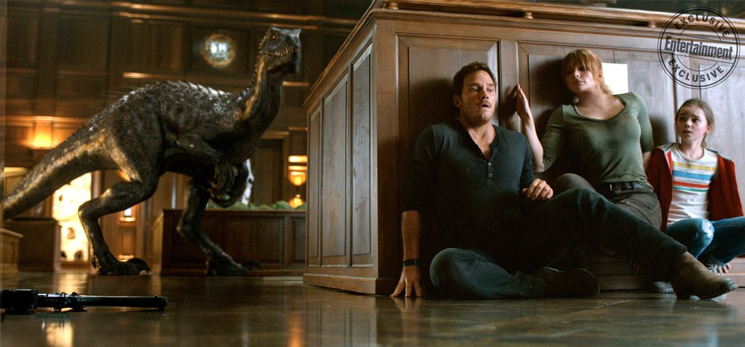 'Jurassic World: El reino caído' para Entertainment Weekly #7