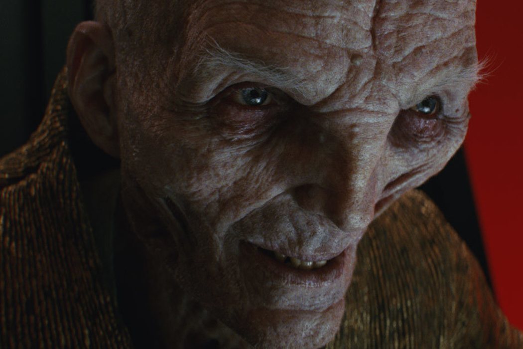 Líder Supremo Snoke en 'Star Wars: El despertar de la fuerza'