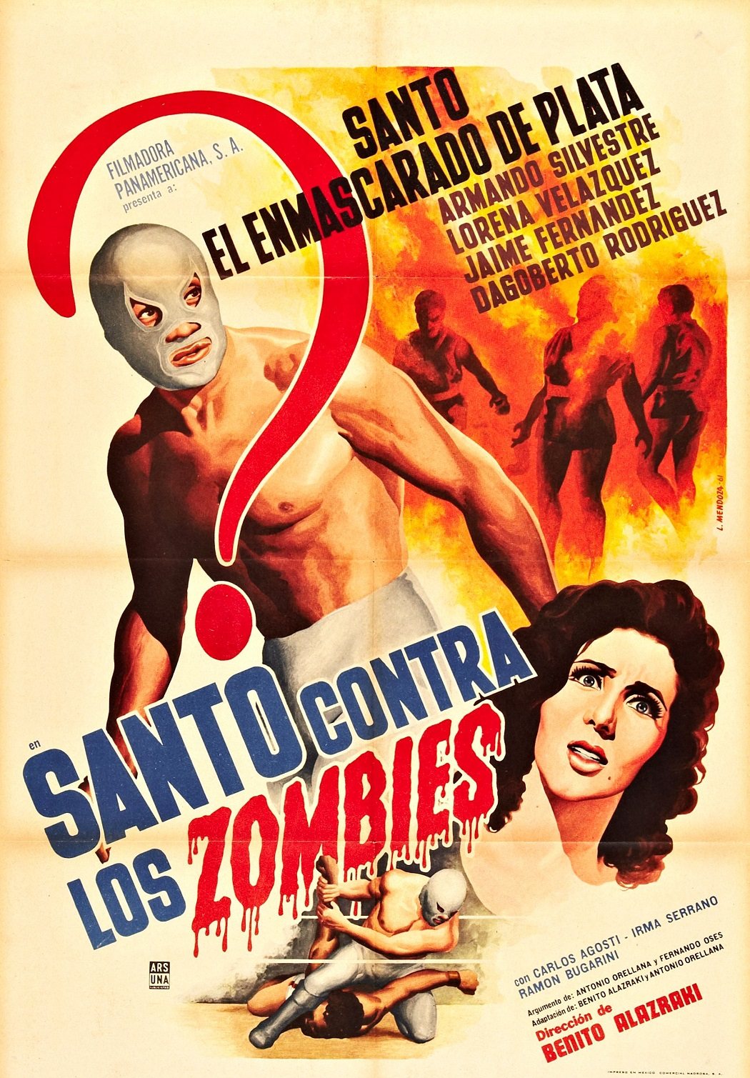 'Santo contra los zombies'