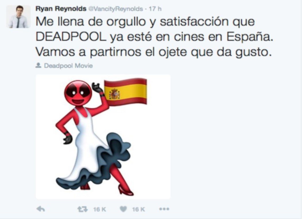 Deadpool sorprende con su nivel de español