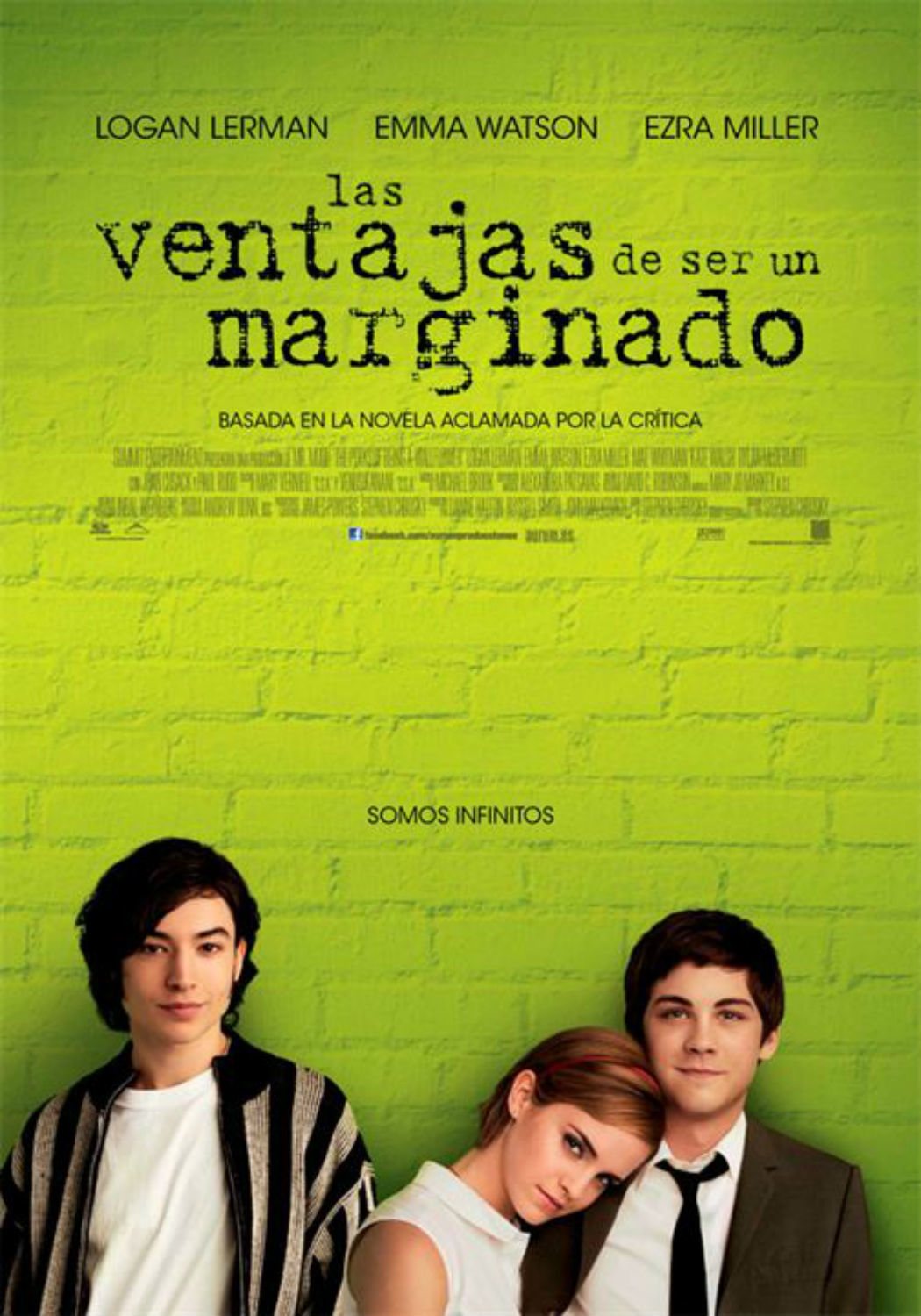 'Las ventajas de ser un marginado' (2012)