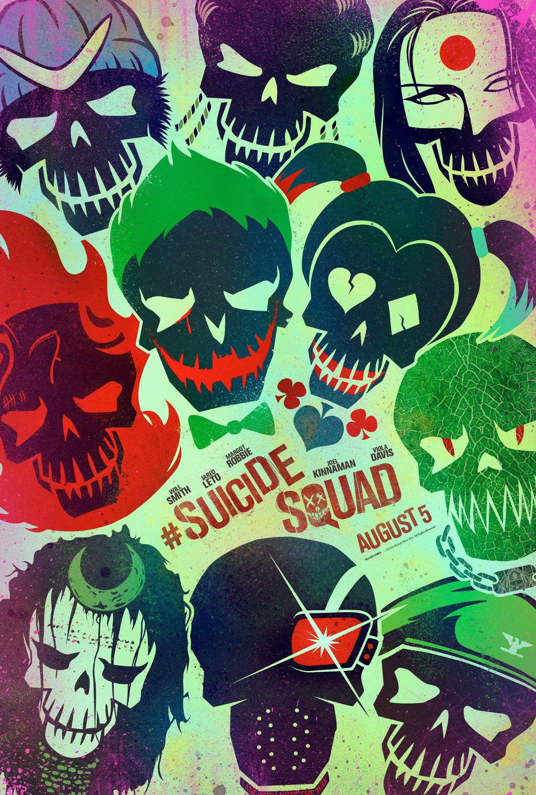 'Escuadrón Suicida' Póster película