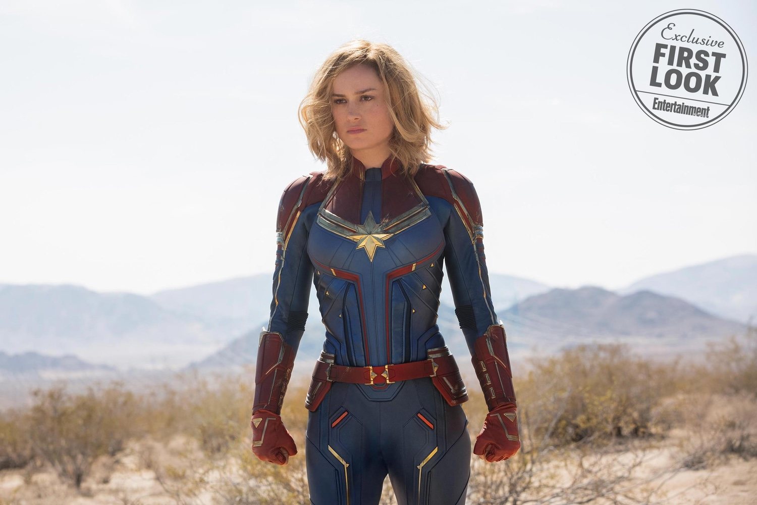 Brie Larson como Capitana Marvel