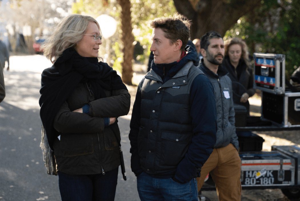 David Gordon Green y Jamie Lee Curtis